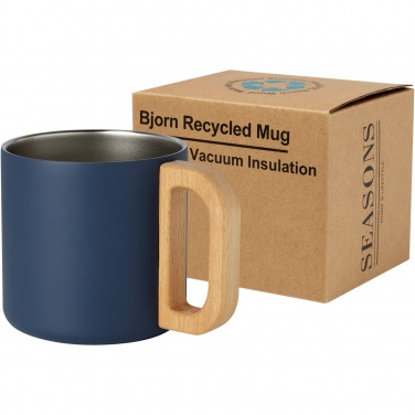 Logotrade corporate gifts photo of: Bjorn 360 ml RCS certified recycled stainless steel mug with copper vacuum insulation