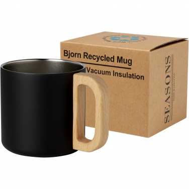 Logotrade promotional item image of: Bjorn 360 ml RCS certified recycled stainless steel mug with copper vacuum insulation