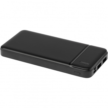 Logo trade promotional merchandise picture of: Loop 10.000 mAh recycled plastic power bank 