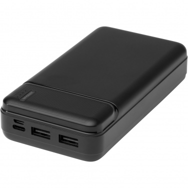 Logo trade promotional gifts picture of: Loop 20.000 mAh recycled plastic power bank 