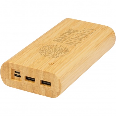 Logotrade promotional merchandise photo of: Tulda 20.000 mAh bamboo power bank