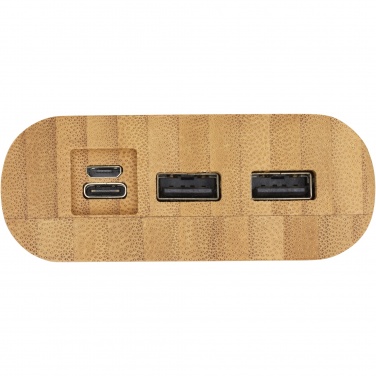 Logotrade promotional merchandise picture of: Tulda 20.000 mAh bamboo power bank