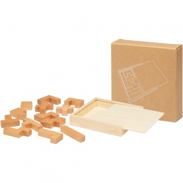 Logotrade corporate gift image of: Bark wooden puzzle