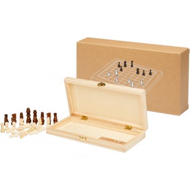 Logo trade promotional gift photo of: King wooden chess set