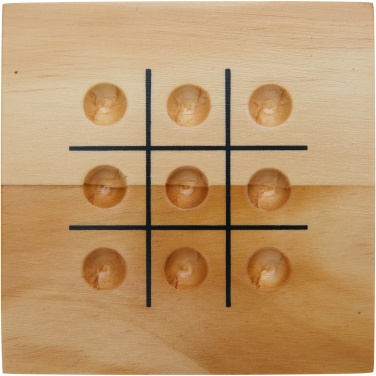 Logotrade promotional merchandise image of: Strobus wooden tic-tac-toe game