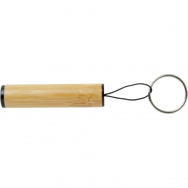 Logotrade promotional merchandise image of: Cane bamboo key ring with light