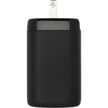 Logo trade corporate gifts image of: ADAPT 25W recycled plastic PD travel charger