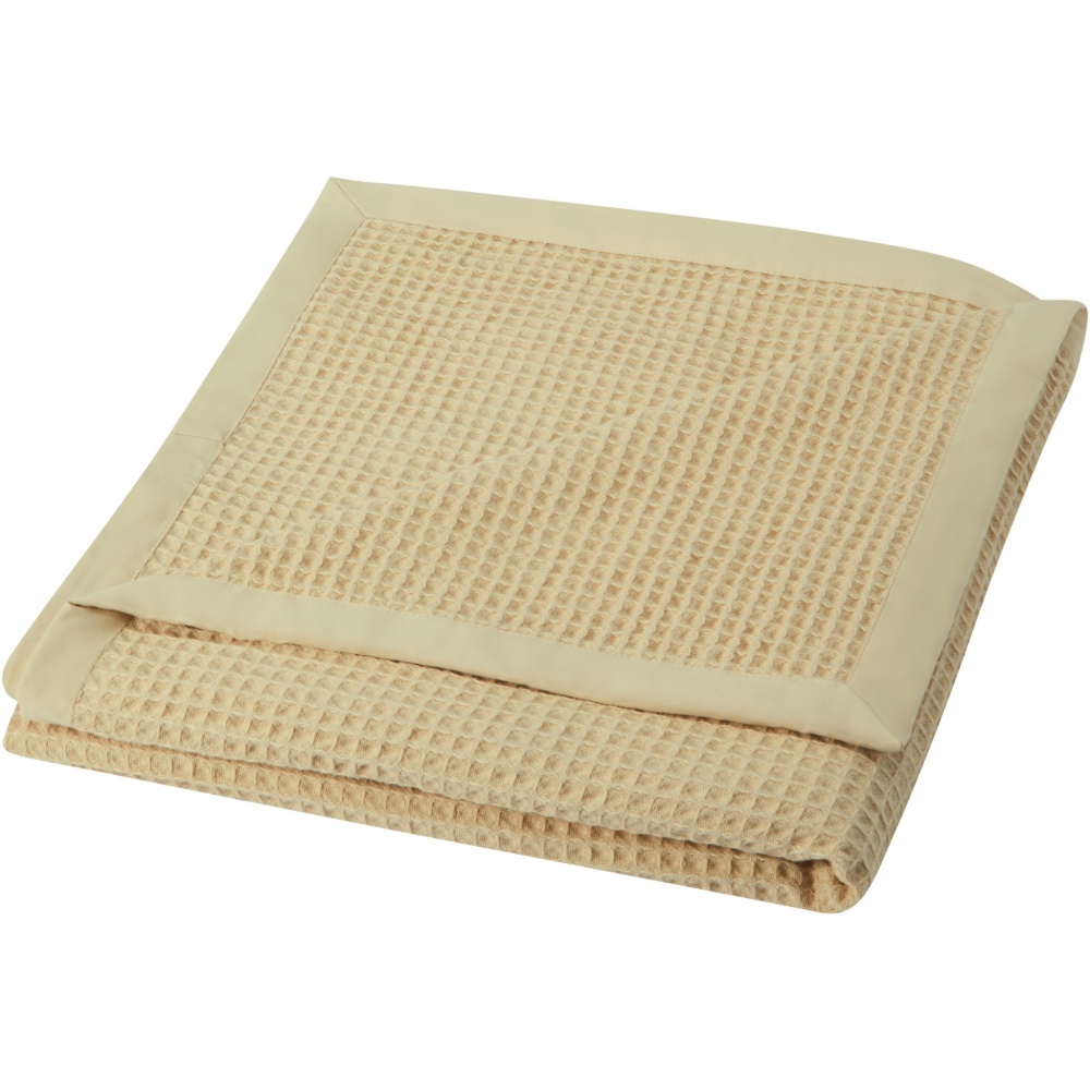 Logotrade promotional giveaways photo of: Abele 150 x 140 cm cotton waffle blanket