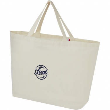 Logo trade promotional giveaway photo of: Cannes 200 g/m2 recycled shopper tote bag 10L