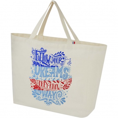 Logotrade promotional giveaway picture of: Cannes 200 g/m2 recycled shopper tote bag 10L