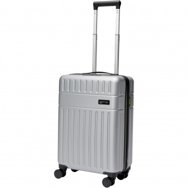 Logo trade promotional merchandise picture of: Rover 20" GRS recycled cabin trolley 40L