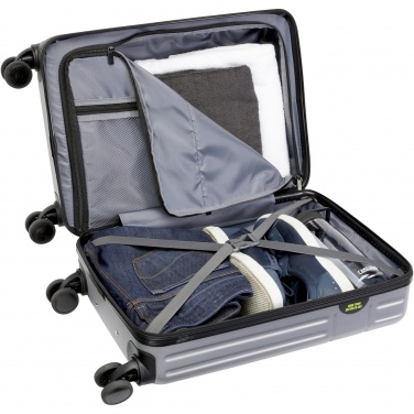 Logo trade corporate gifts picture of: Rover 20" GRS recycled cabin trolley 40L