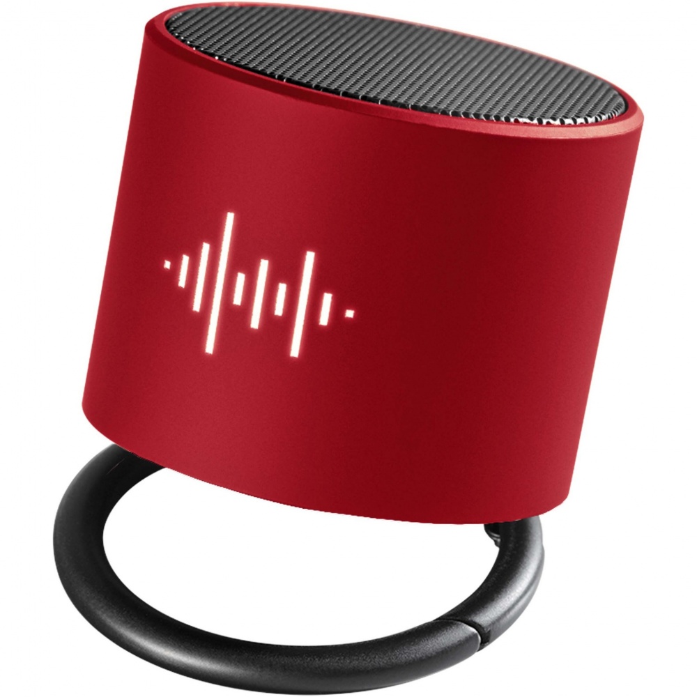 Logo trade promotional merchandise image of: SCX.design S26 light-up ring speaker