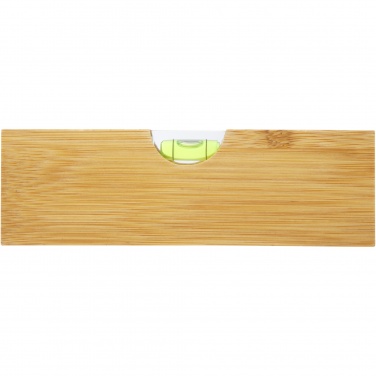 Logo trade promotional gift photo of: Flush bamboo spirit level with bottle opener