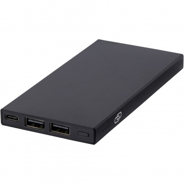 Logotrade promotional product image of: Connect 5000 mAh recycled aluminium power bank 