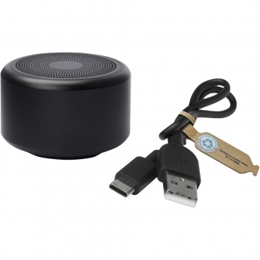 Logotrade advertising products photo of: Rise 3W RCS recycled aluminium Bluetooth® mini speaker 