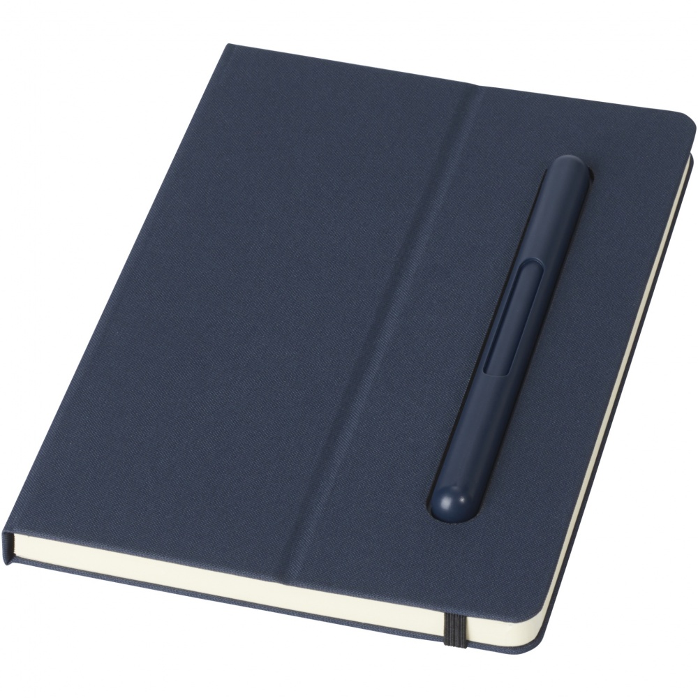 Logo trade promotional product photo of: Skribo ballpoint pen and notebook set