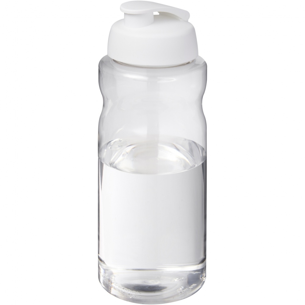 Logo trade promotional merchandise photo of: H2O Active® Big Base 1 litre flip lid sport bottle