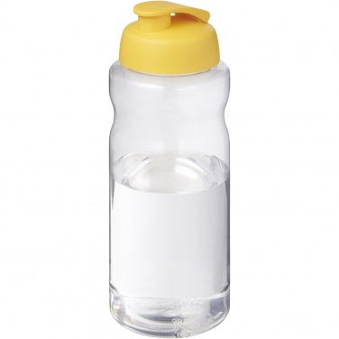 Logo trade promotional product photo of: H2O Active® Big Base 1 litre flip lid sport bottle