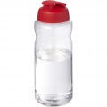 H2O Active® Big Base 1 litre flip lid sport bottle, Red