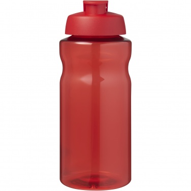 Logo trade promotional merchandise image of: H2O Active® Eco Big Base 1 litre flip lid sport bottle