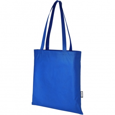 Logo trade advertising products picture of: Zeus GRS recycled non-woven convention tote bag 6L