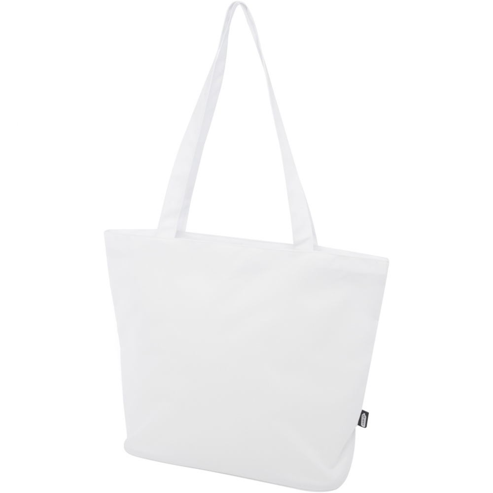 Logotrade advertising products photo of: Panama GRS recycled zippered tote bag 20L