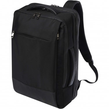 Logotrade promotional item image of: Expedition Pro 17" GRS recycled expandable laptop backpack 35L