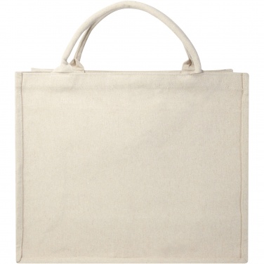 Logo trade promotional giveaways picture of: Page 500 g/m² Aware™ recycled book tote bag