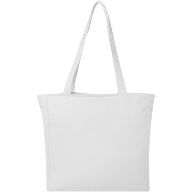 Logo trade promotional giveaway photo of: Weekender 500 g/m² Aware™ recycled tote bag