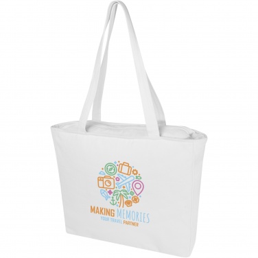 Logotrade promotional merchandise picture of: Weekender 500 g/m² Aware™ recycled tote bag