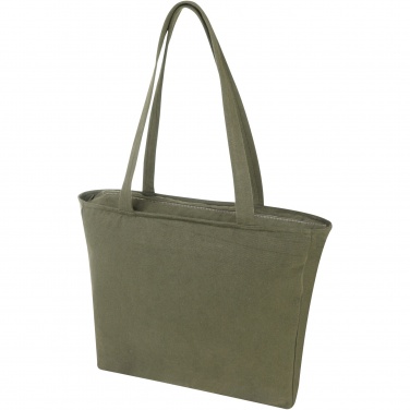 Logo trade corporate gift photo of: Weekender 500 g/m² Aware™ recycled tote bag