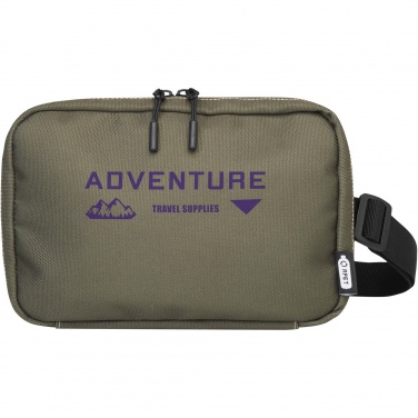 Logo trade corporate gifts image of: Roam GRS recycled modular toiletry bag