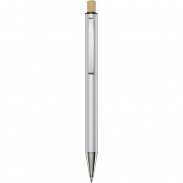 Logo trade promotional merchandise photo of: Cyrus recycled aluminium ballpoint pen