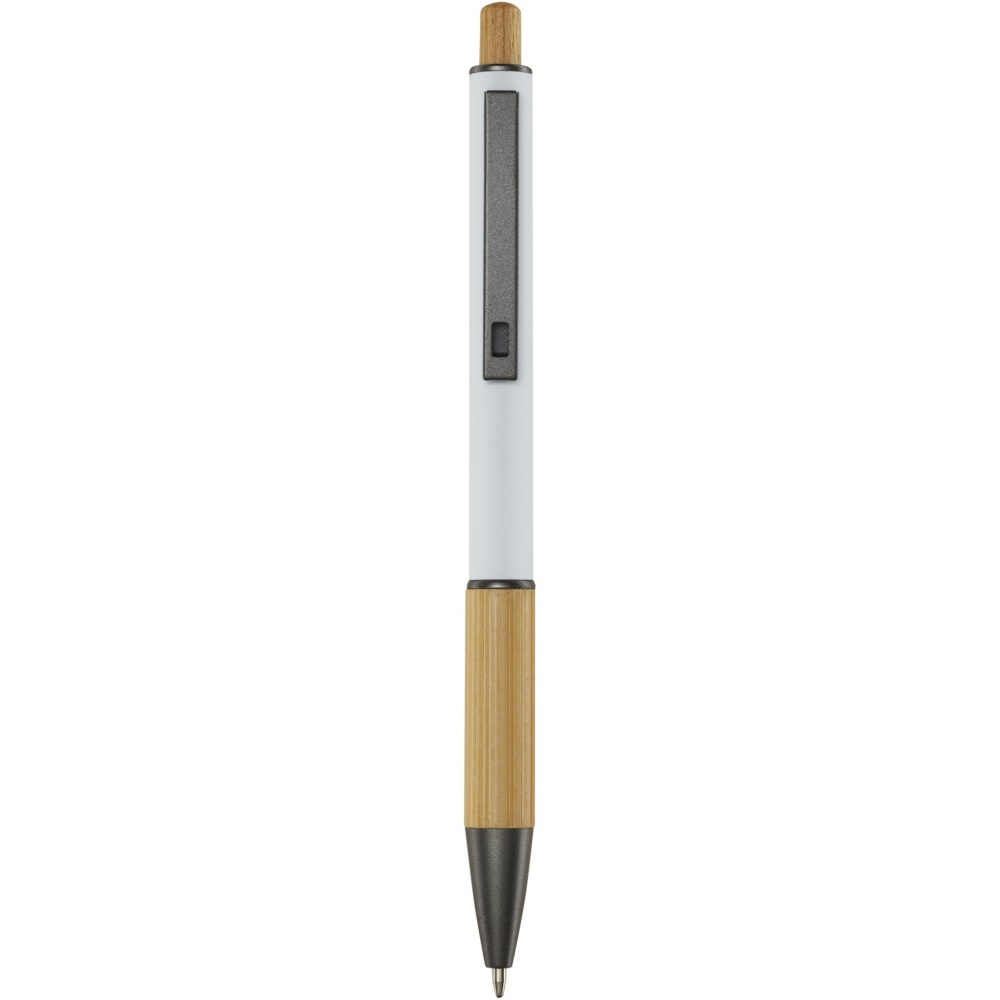 Logo trade advertising products picture of: Darius recycled aluminium ballpoint pen