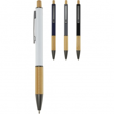 Logo trade promotional items image of: Darius recycled aluminium ballpoint pen