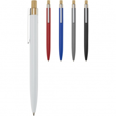 Logotrade promotional merchandise photo of: Nooshin recycled aluminium ballpoint pen  (blue ink)