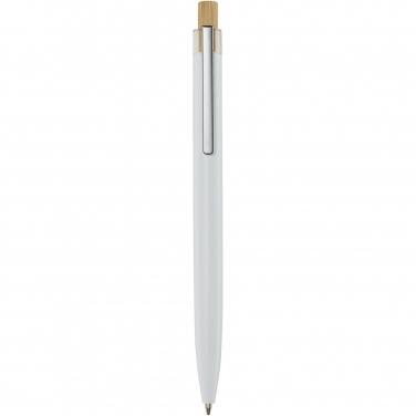 Logo trade promotional item photo of: Nooshin recycled aluminium ballpoint pen  (blue ink)