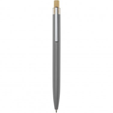 Logo trade business gifts image of: Nooshin recycled aluminium ballpoint pen  (blue ink)