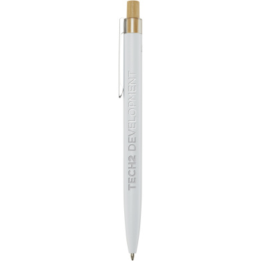 Logotrade corporate gift image of: Nooshin recycled aluminium ballpoint pen (black ink)