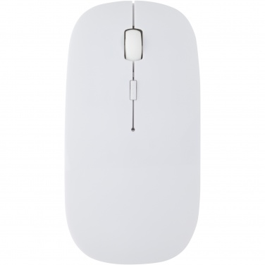 Logo trade promotional gifts image of: Menlo RCS recycled plastic wireless mouse 