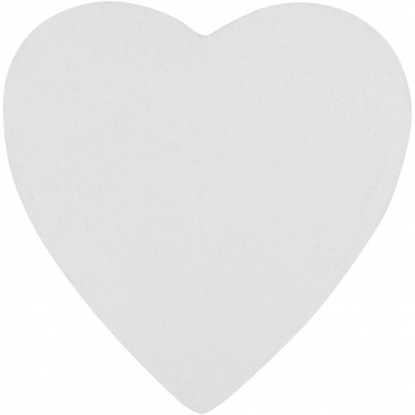 Logotrade advertising products photo of: Sticky-Mate® heart-shaped recycled sticky notes