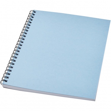 Logo trade promotional gifts image of: Desk-Mate® A5 colour spiral notebook