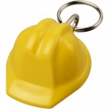 Kolt hard hat-shaped recycled keychain, Yellow