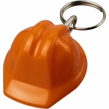 Logotrade corporate gift image of: Kolt hard hat-shaped recycled keychain