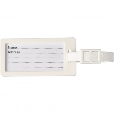 Logotrade promotional merchandise photo of: River recycled window luggage tag