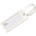 River recycled window luggage tag, White