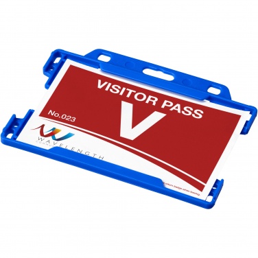 Logo trade business gift photo of: Vega recycled plastic card holder