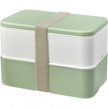 Logo trade promotional item photo of: MIYO Renew double layer lunch box