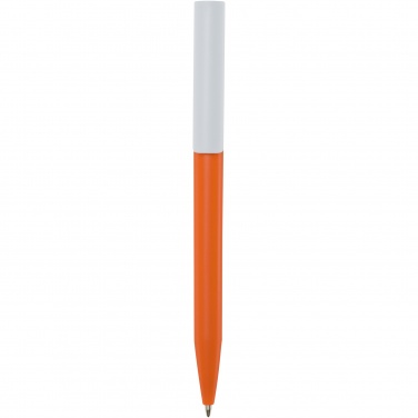 Logo trade promotional products image of: Unix recycled plastic ballpoint pen